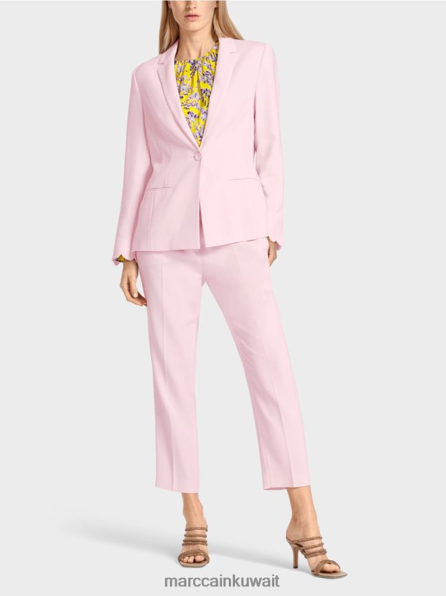 Marc Cain سترة أنيقة LVN0D6187 ملابس الوردي الناعم