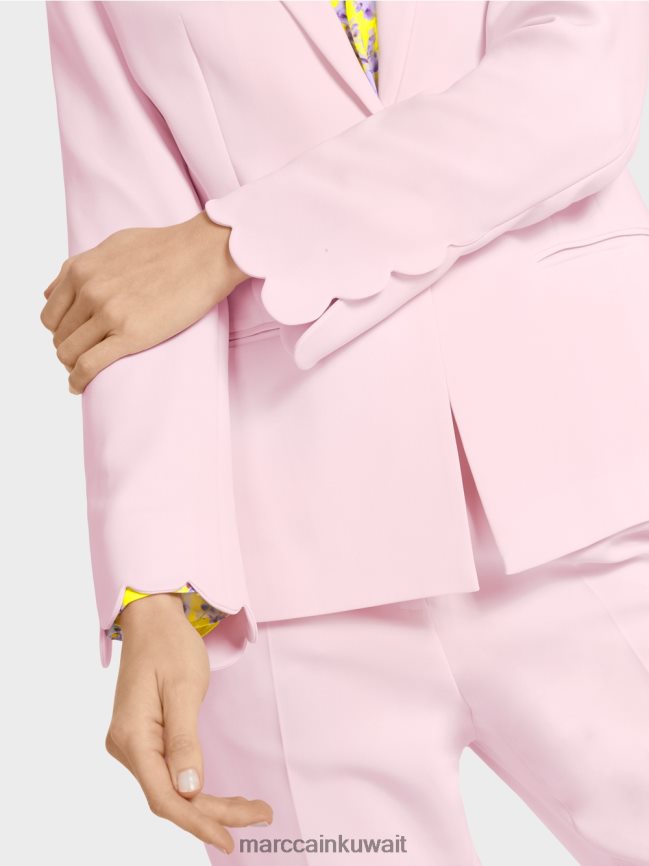 Marc Cain سترة أنيقة LVN0D6187 ملابس الوردي الناعم