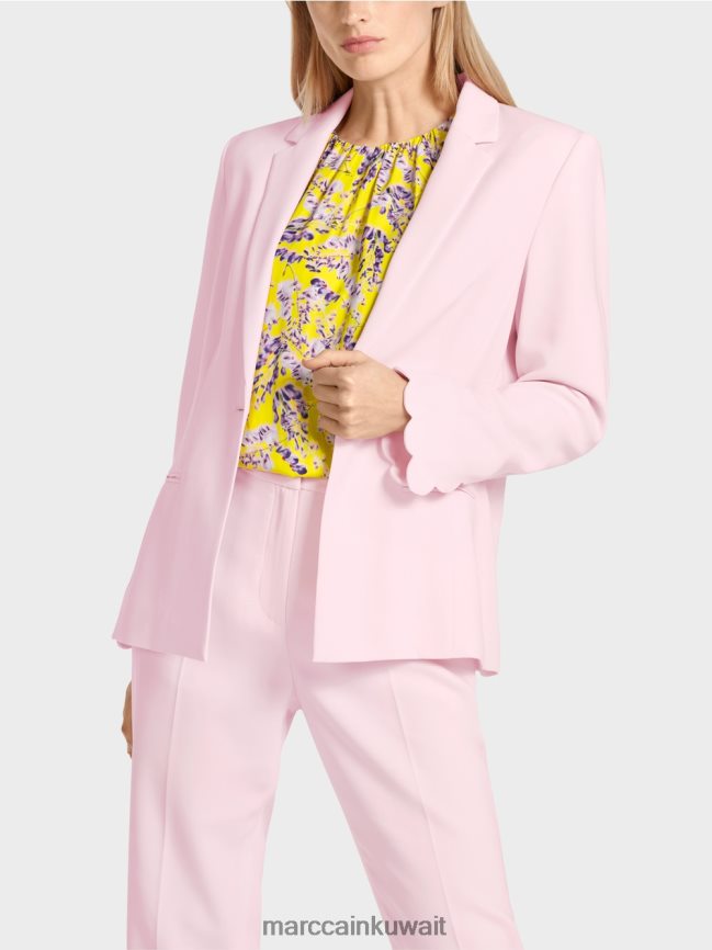 Marc Cain سترة أنيقة LVN0D6187 ملابس الوردي الناعم