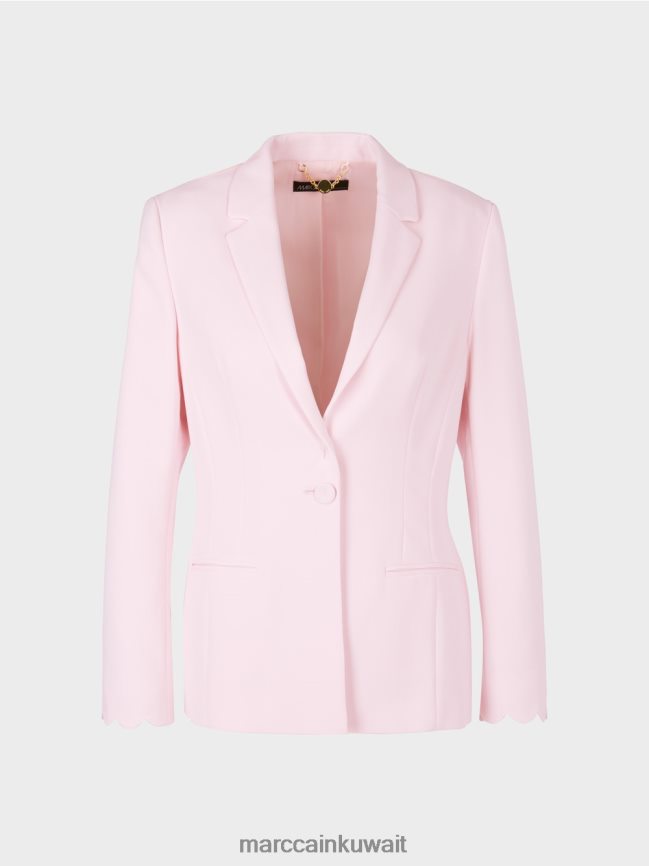 Marc Cain سترة أنيقة LVN0D6187 ملابس الوردي الناعم