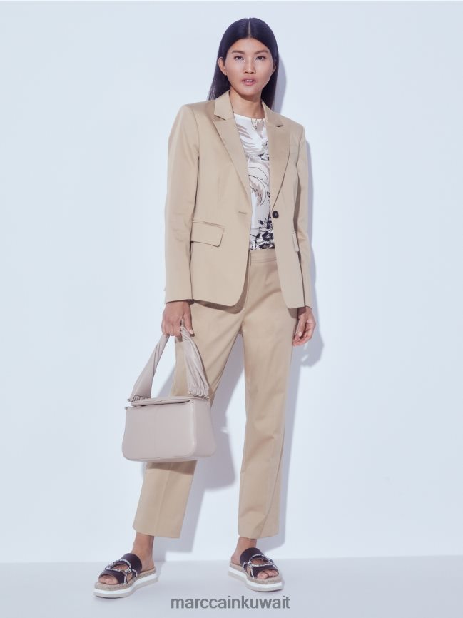 Marc Cain سترة قطن مبطنة LVN0D6191 ملابس الرمال العميقة