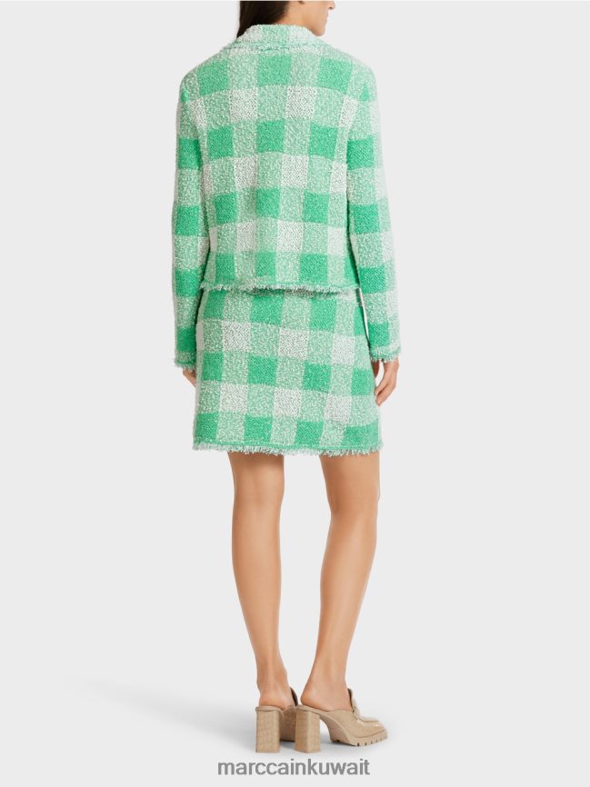 Marc Cain بليزر فيشي كاروهات 