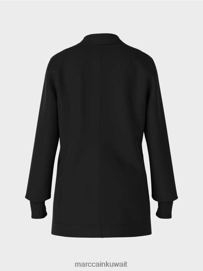 Marc Cain بليزر بتفاصيل رياضية LVN0D6200 ملابس أسود