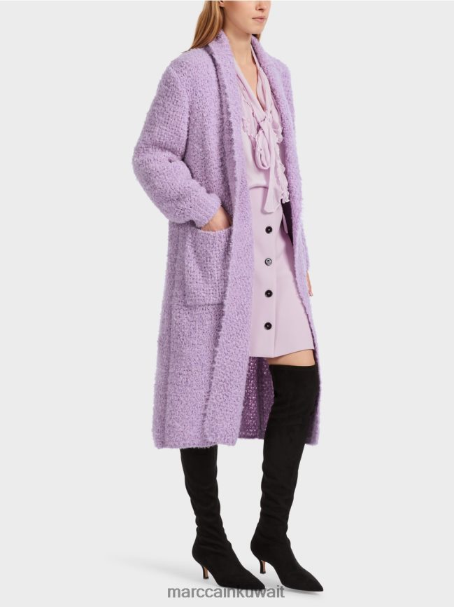 Marc Cain معطف محبوك في ألمانيا LVN0D6227 ملابس الخزامى مشرق