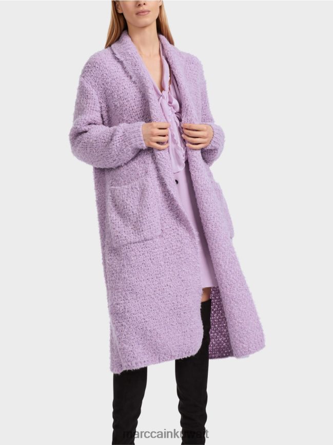 Marc Cain معطف محبوك في ألمانيا LVN0D6227 ملابس الخزامى مشرق