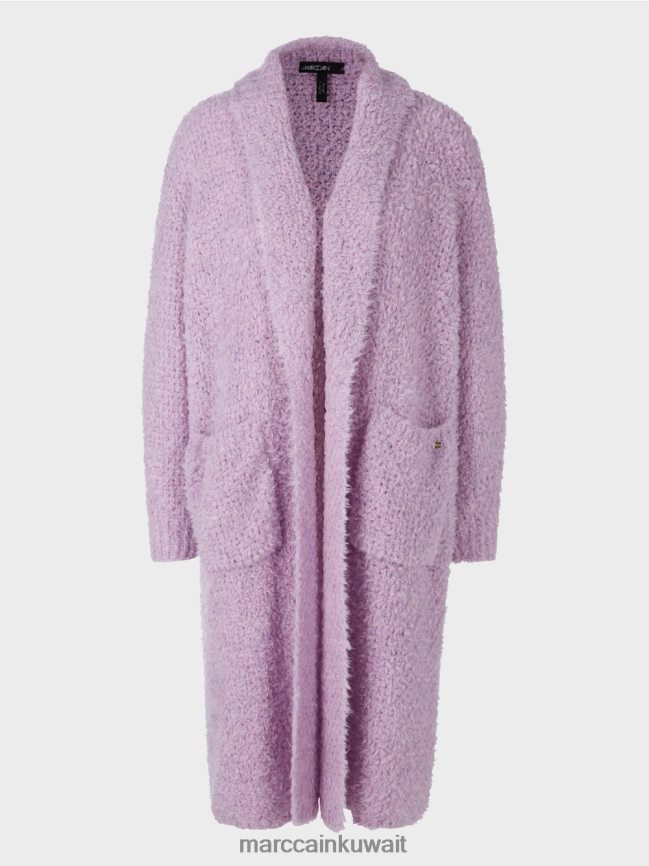 Marc Cain معطف محبوك في ألمانيا LVN0D6227 ملابس الخزامى مشرق