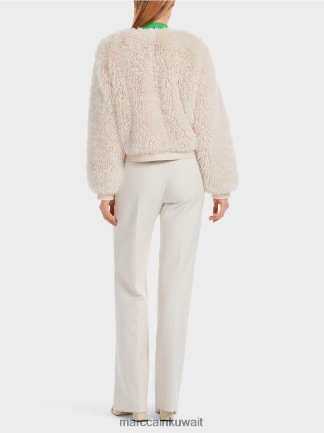 Marc Cain سترة خارجية ذات مظهر أشعث LVN0D6228 ملابس دخان