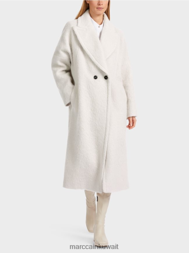 Marc Cain معطف في نظرة المتضخم LVN0D6232 ملابس دخان
