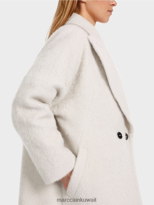 Marc Cain معطف في نظرة المتضخم LVN0D6232 ملابس دخان