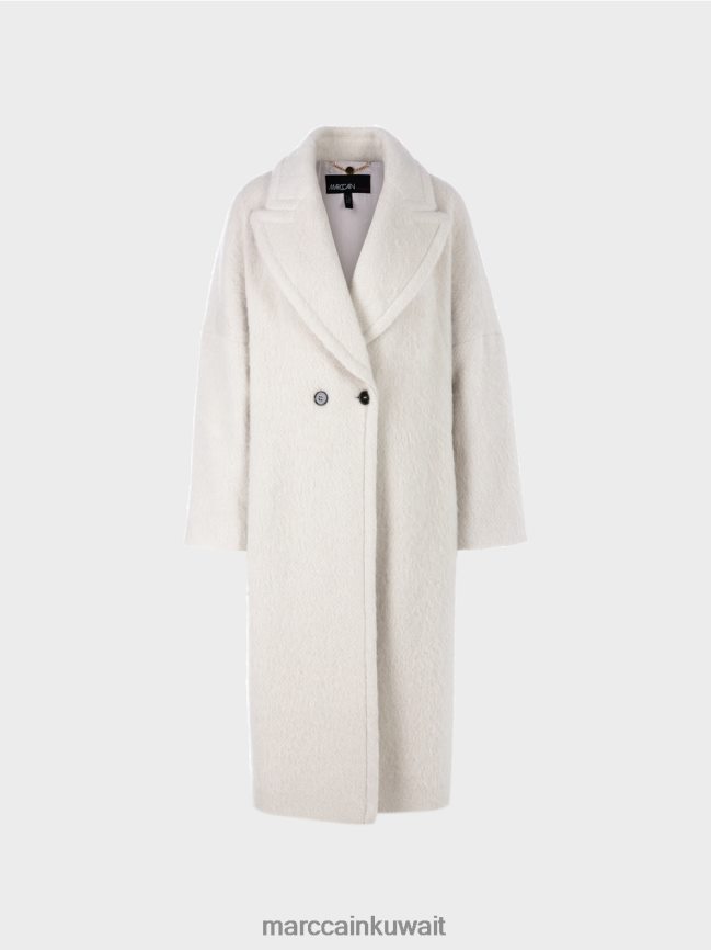 Marc Cain معطف في نظرة المتضخم LVN0D6232 ملابس دخان