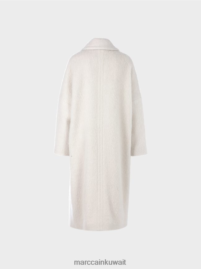 Marc Cain معطف في نظرة المتضخم LVN0D6232 ملابس دخان