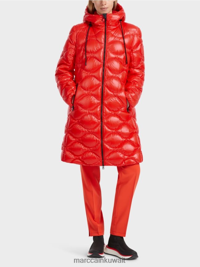 Marc Cain معطف مبطن "إعادة التفكير معًا". LVN0D6244 ملابس كامباري