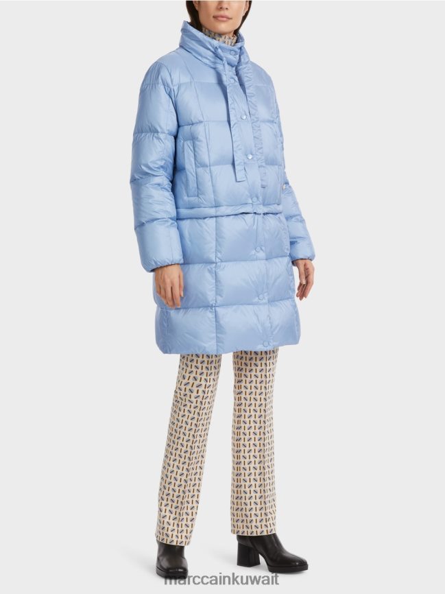 Marc Cain معطف طويل مبطن LVN0D6247 ملابس سماء الصيف المظلمة