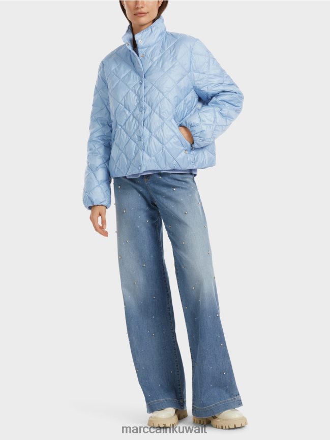 Marc Cain سترة خارجية "إعادة التفكير معًا". LVN0D6248 ملابس سماء الصيف المظلمة