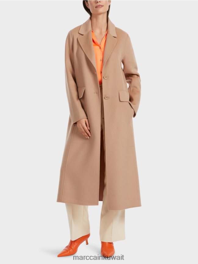 Marc Cain معطف صوف أنيق LVN0D6250 ملابس الحلوى الساطعة