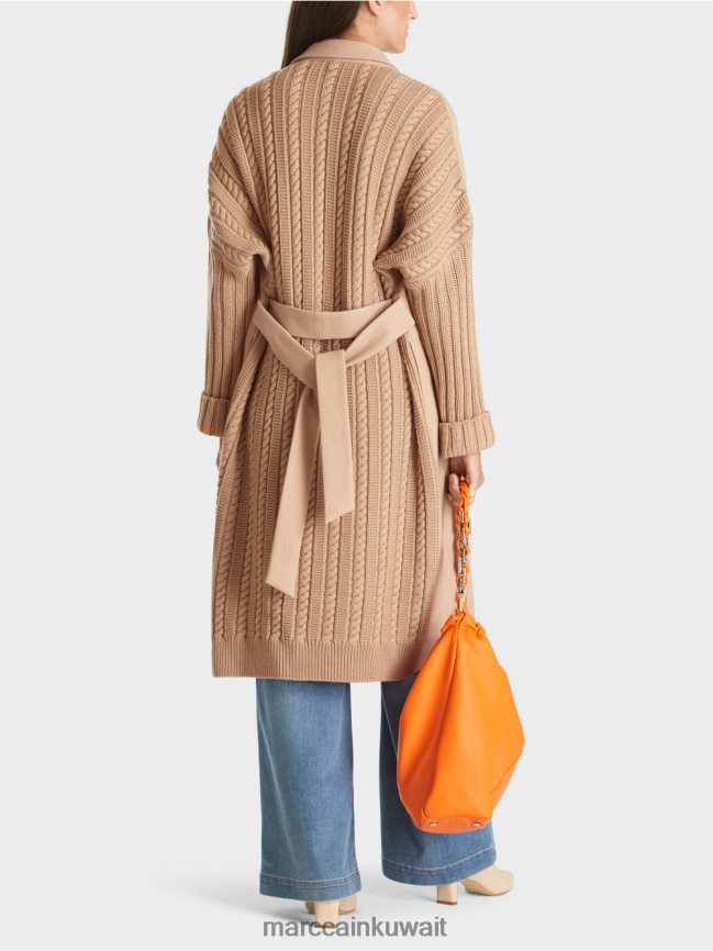 Marc Cain معطف محبوك في ألمانيا LVN0D6252 ملابس الحلوى الساطعة