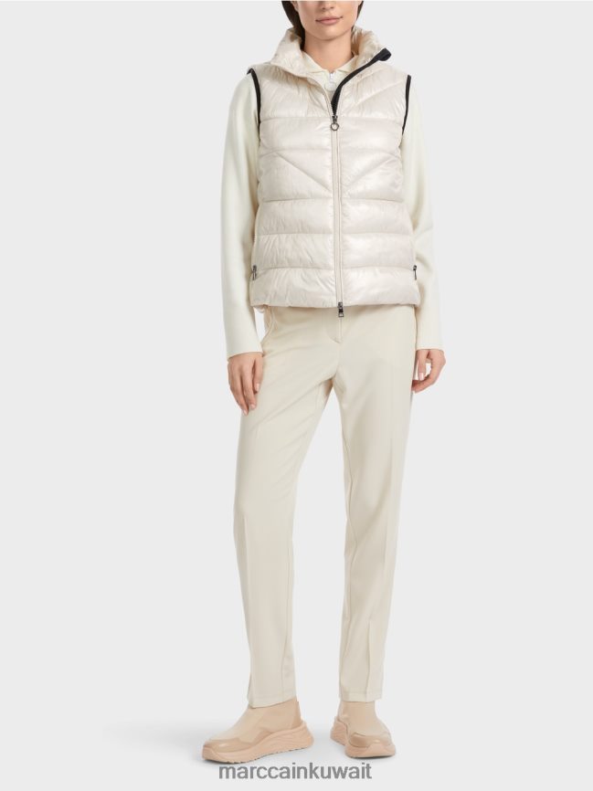 Marc Cain صدرية مبطنة "إعادة التفكير معًا". LVN0D6263 ملابس صخرة القمر الناعمة