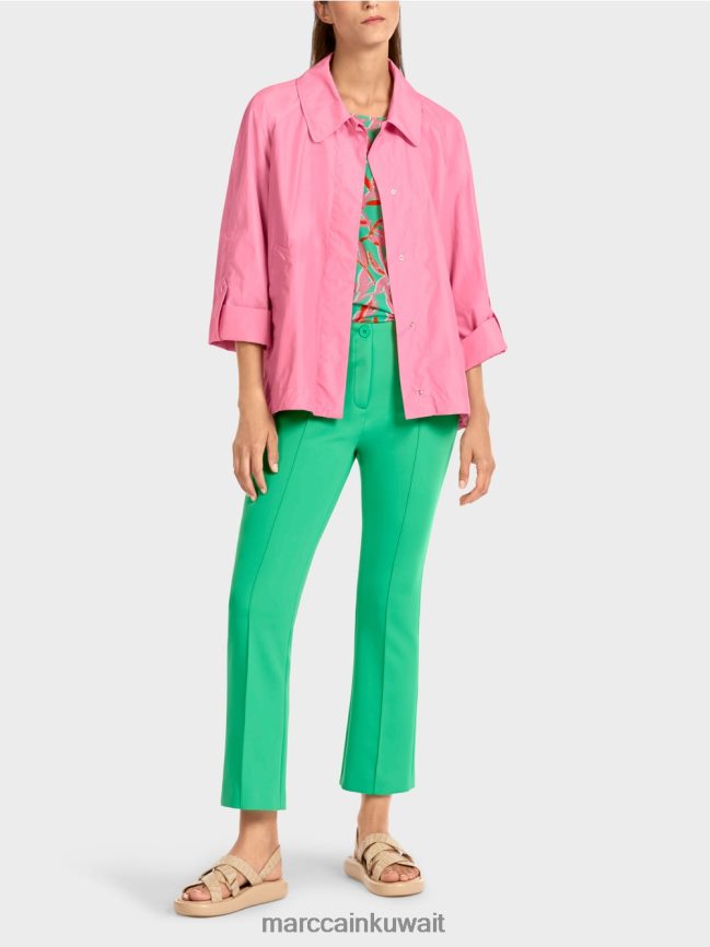 Marc Cain سترة خارجية "إعادة التفكير معًا". LVN0D6276 ملابس وردي مشرق