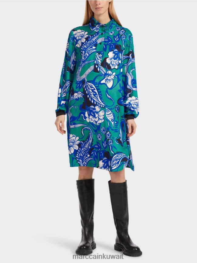 Marc Cain فستان كاجوال "إعادة التفكير معًا". LVN0D63 ملابس المينا