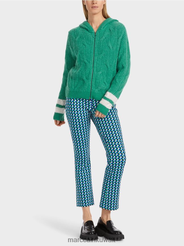 Marc Cain سترة "محبوكة في ألمانيا" LVN0D6306 ملابس المينا