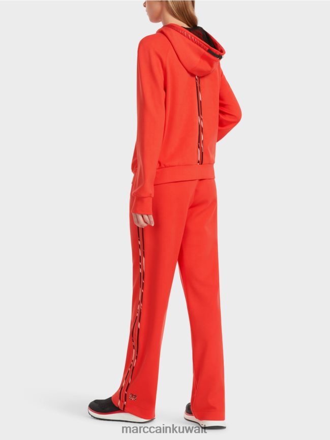 Marc Cain سترة مقنعين مع الرمز البريدي LVN0D6318 ملابس كامباري