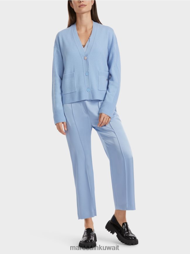 Marc Cain سترة "إعادة التفكير معًا" LVN0D6320 ملابس سماء الصيف المظلمة