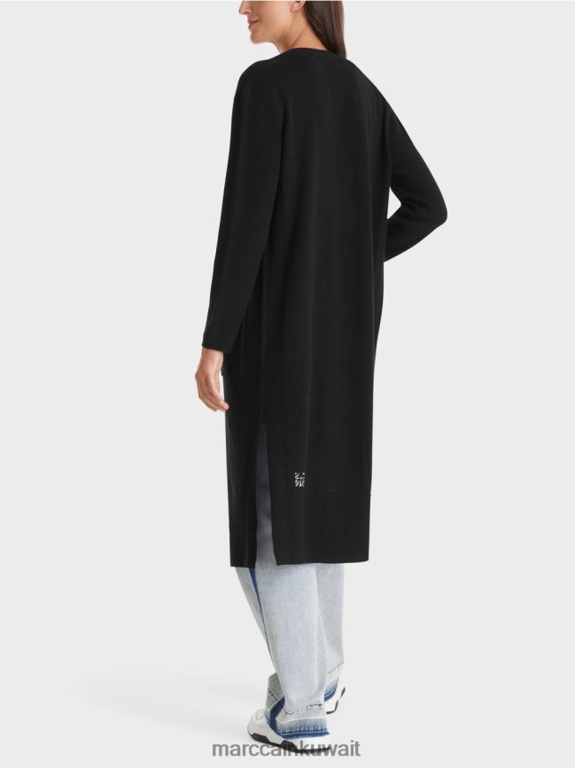 Marc Cain معطف طويل محبوك 