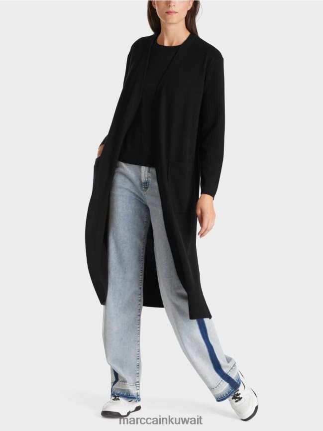 Marc Cain معطف طويل محبوك 