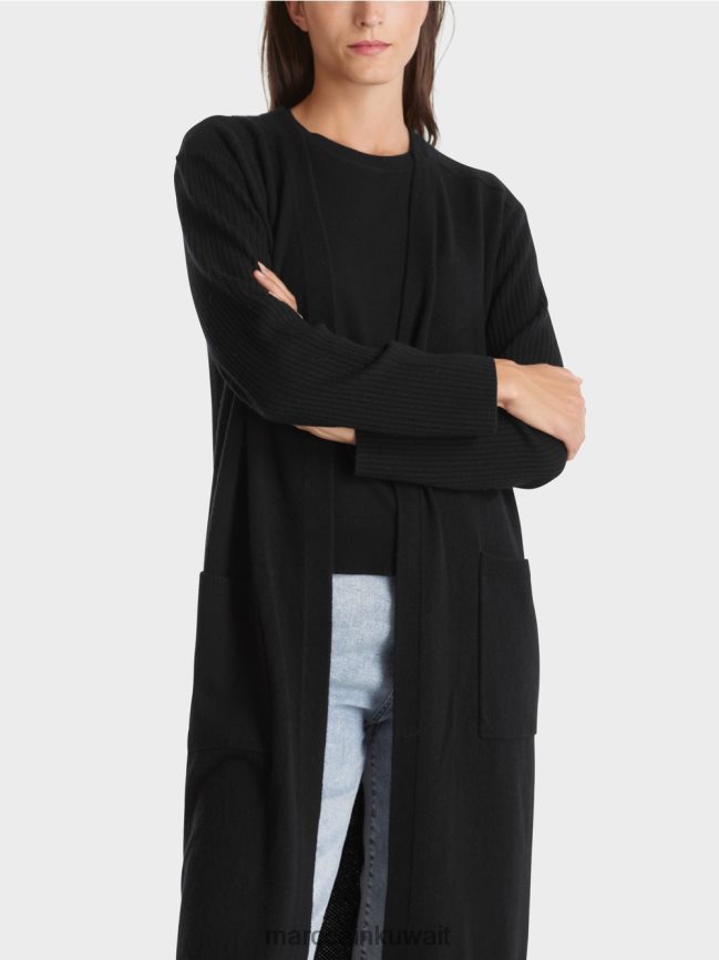 Marc Cain معطف طويل محبوك 