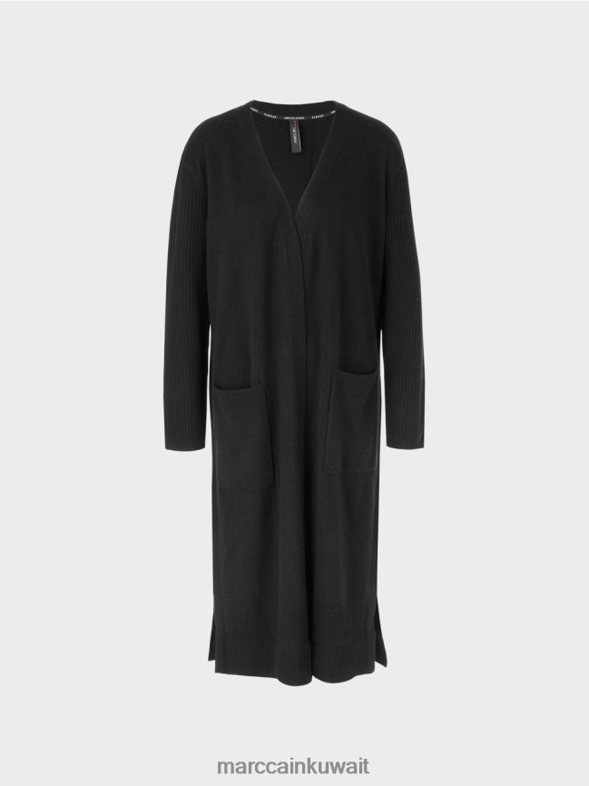 Marc Cain معطف طويل محبوك 