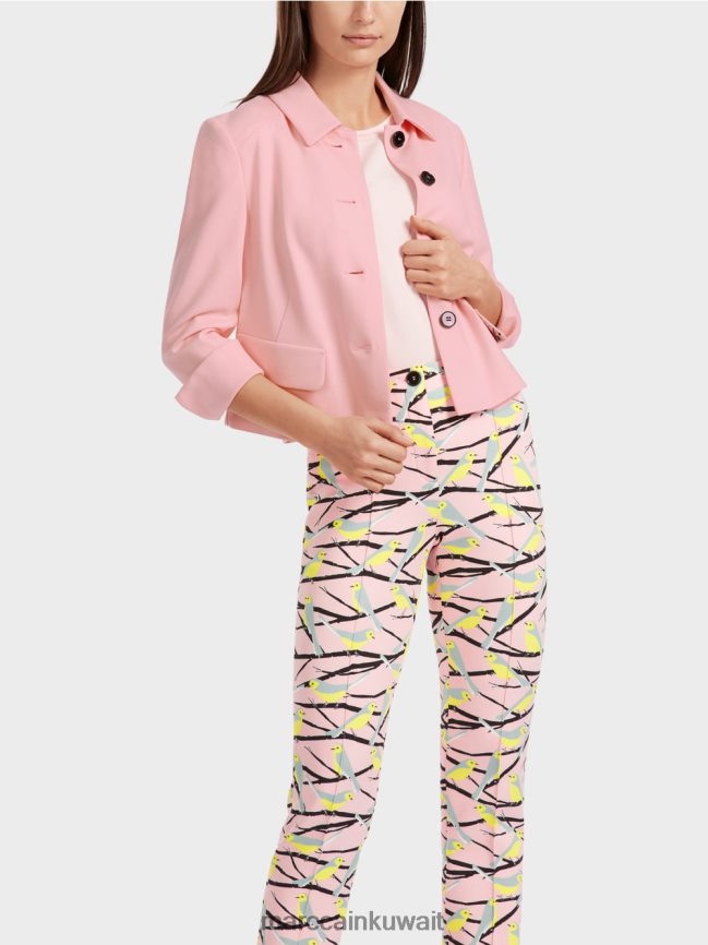 Marc Cain سترة قصيرة مع تمتد LVN0D6344 ملابس مسحوق وردي ناعم