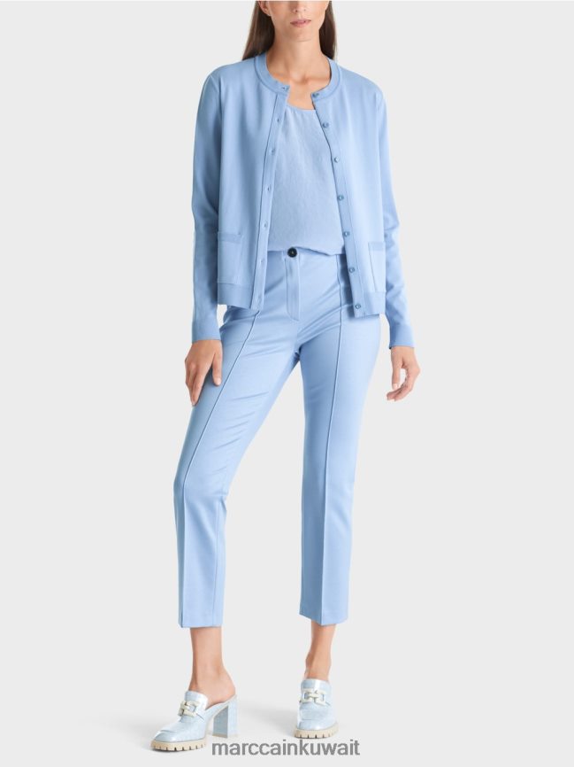 Marc Cain سترة "إعادة التفكير معًا" LVN0D6352 ملابس سماء الصيف المظلمة