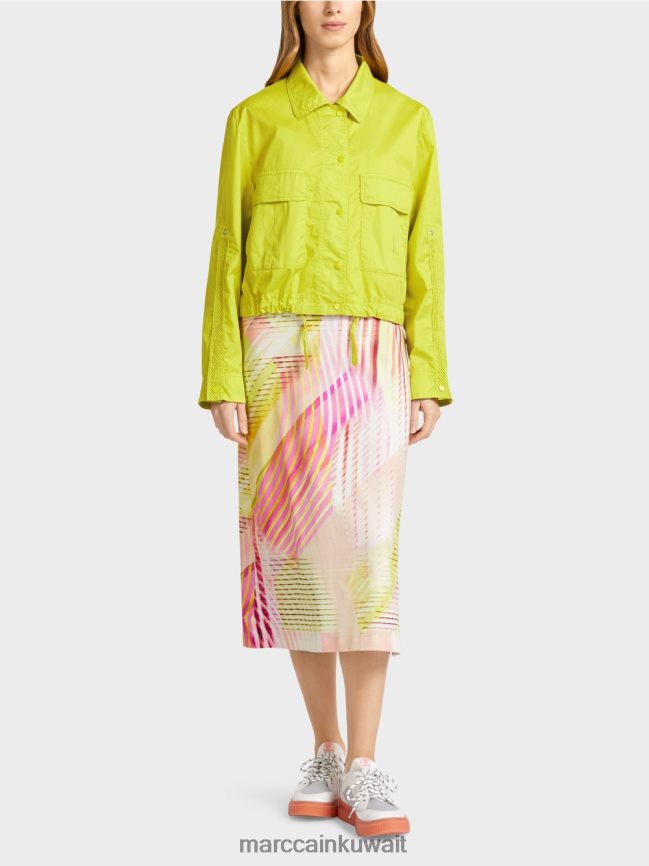 Marc Cain سترة صيفية خفيفة مع جيوب البضائع LVN0D6369 ملابس ليميد خفيف