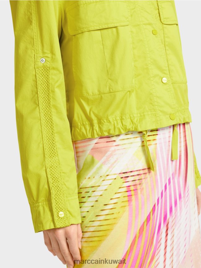 Marc Cain سترة صيفية خفيفة مع جيوب البضائع LVN0D6369 ملابس ليميد خفيف