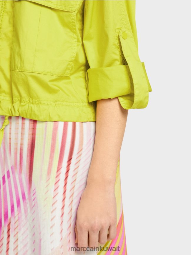 Marc Cain سترة صيفية خفيفة مع جيوب البضائع LVN0D6369 ملابس ليميد خفيف