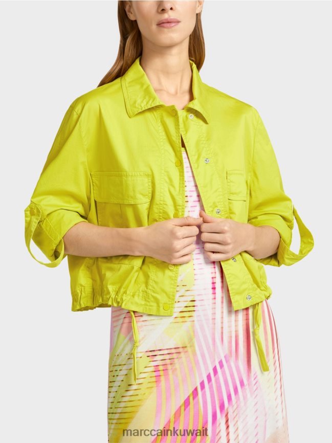 Marc Cain سترة صيفية خفيفة مع جيوب البضائع LVN0D6369 ملابس ليميد خفيف