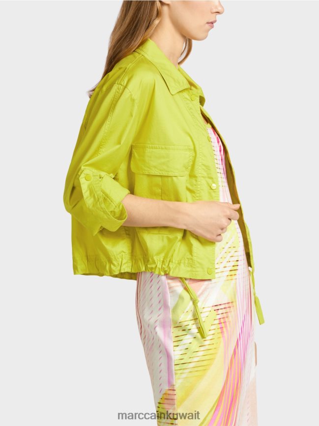 Marc Cain سترة صيفية خفيفة مع جيوب البضائع LVN0D6369 ملابس ليميد خفيف