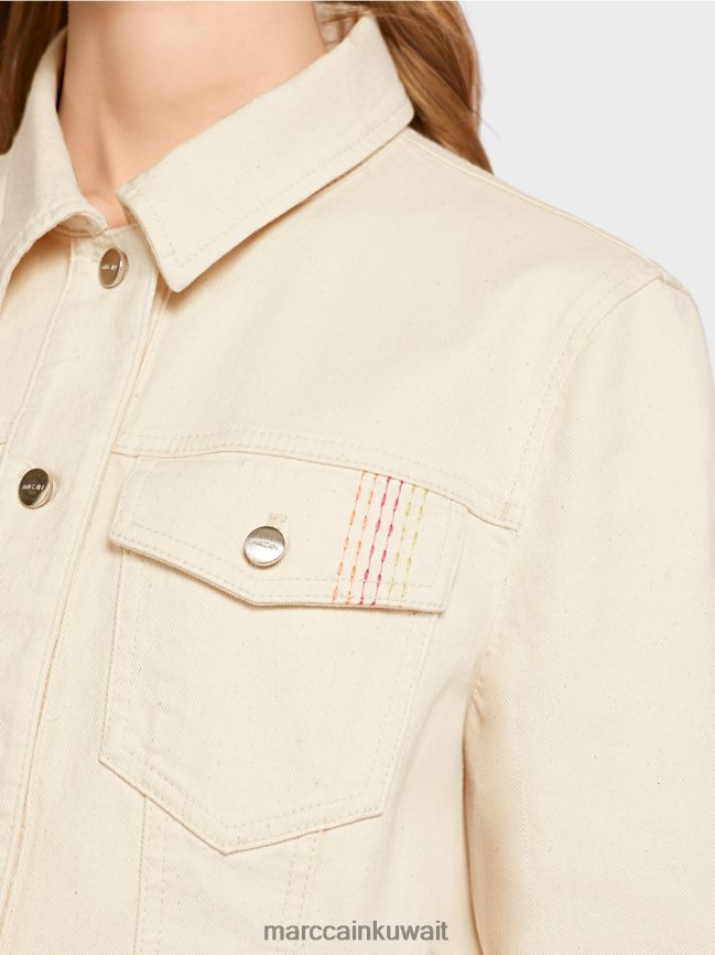 Marc Cain سترة مطبوعة بعبارة 