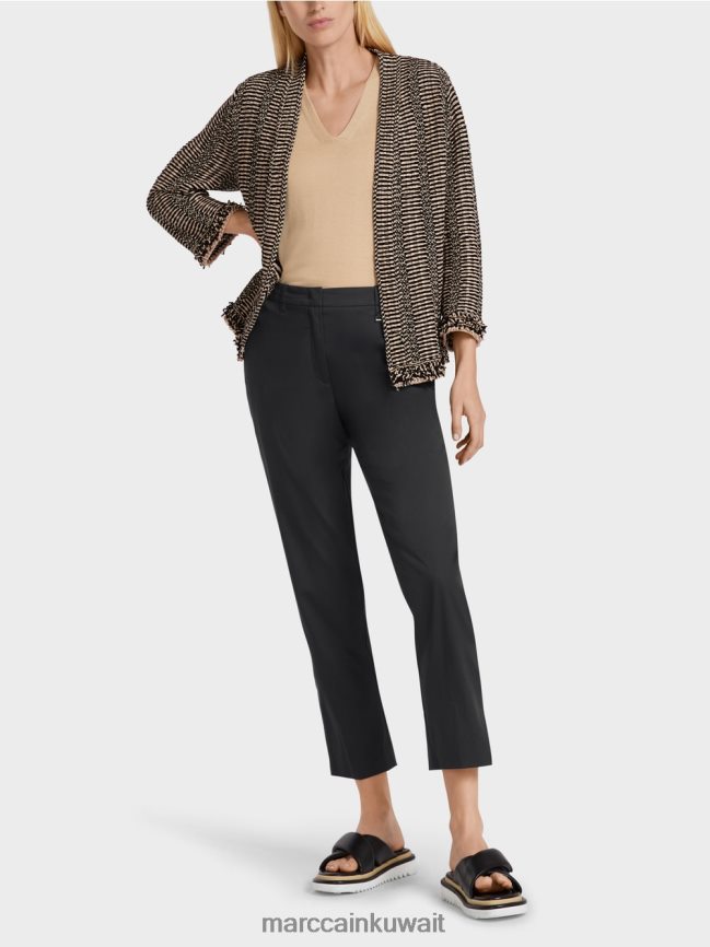 Marc Cain سترة "إعادة التفكير معًا". LVN0D6380 ملابس الرمال العميقة