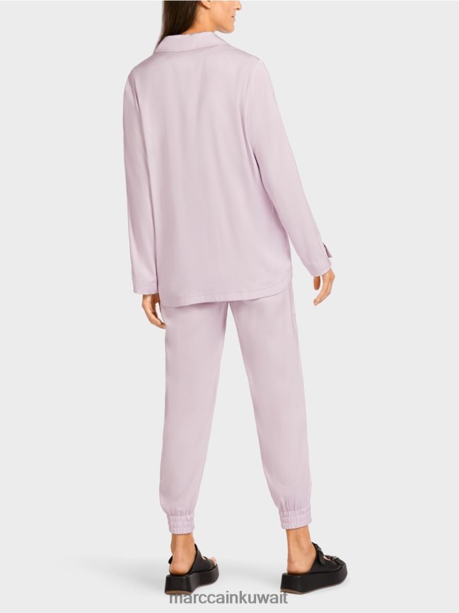 Marc Cain سترة بليزر بأكمام مطوية LVN0D6390 ملابس الخزامى الخفيف