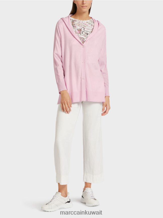 Marc Cain سترة مقنعين LVN0D6391 ملابس الخزامى الخفيف