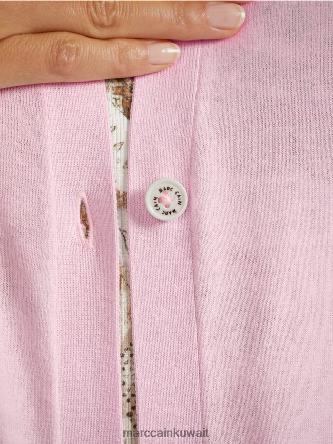 Marc Cain سترة مقنعين LVN0D6391 ملابس الخزامى الخفيف