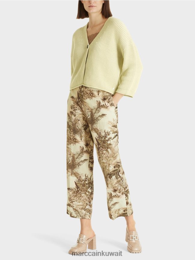 Marc Cain سترة "محبوكة في ألمانيا" LVN0D6399 ملابس نفس ناعم