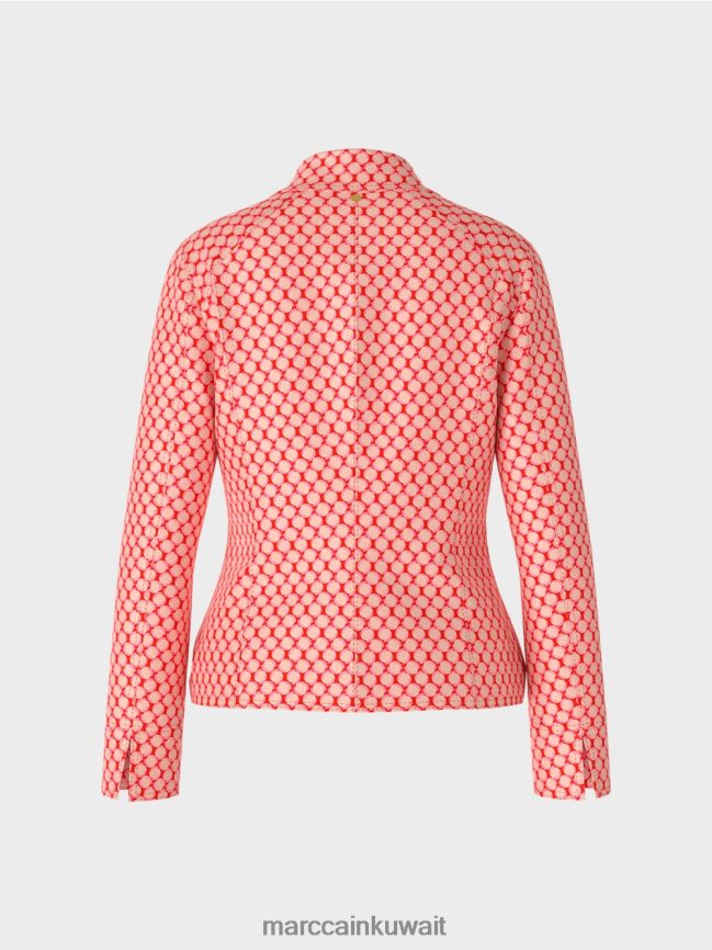 Marc Cain سترة بنمط نقطة البولكا LVN0D6416 ملابس يوسفي