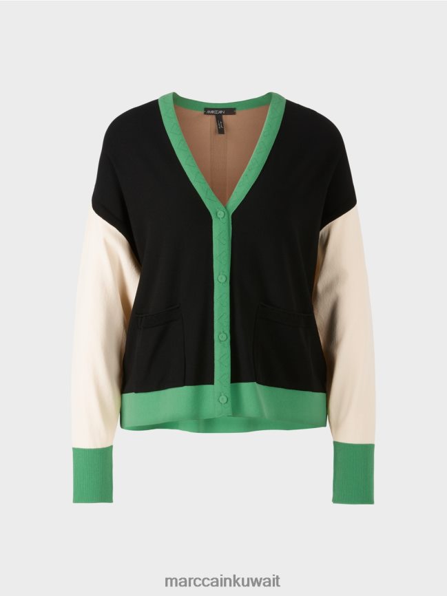 Marc Cain كارديغان متباين الألوان 