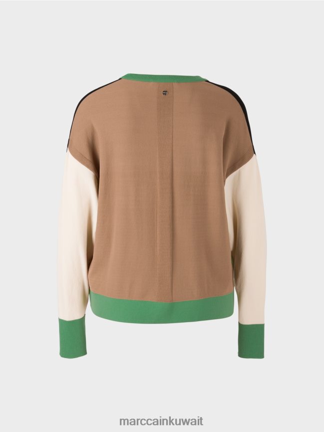 Marc Cain كارديغان متباين الألوان 