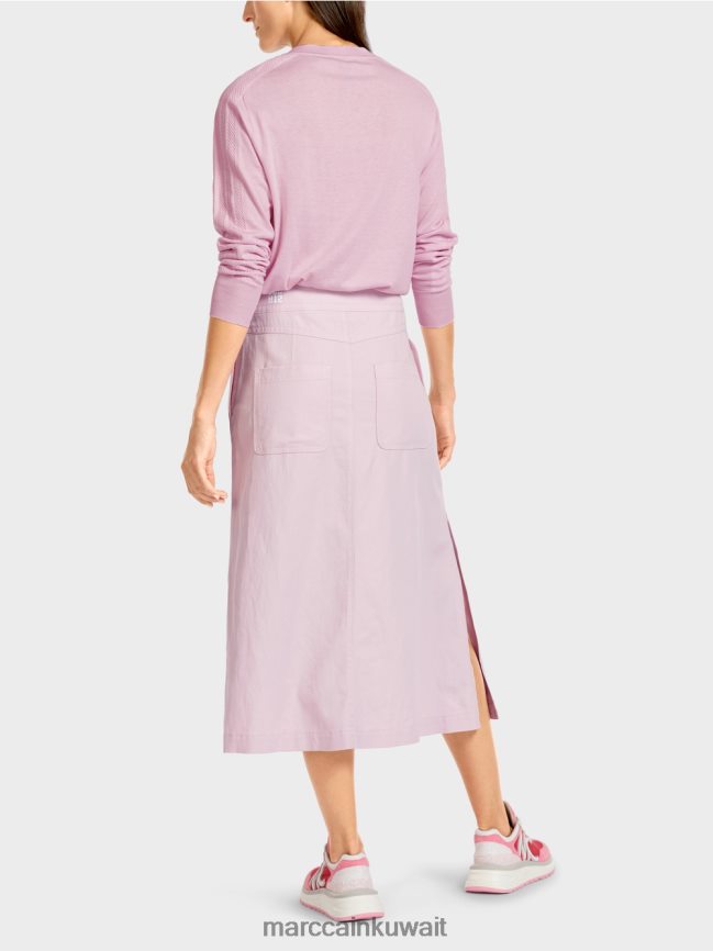 Marc Cain تنورة المشتعل LVN0D6489 ملابس الخزامى الخفيف