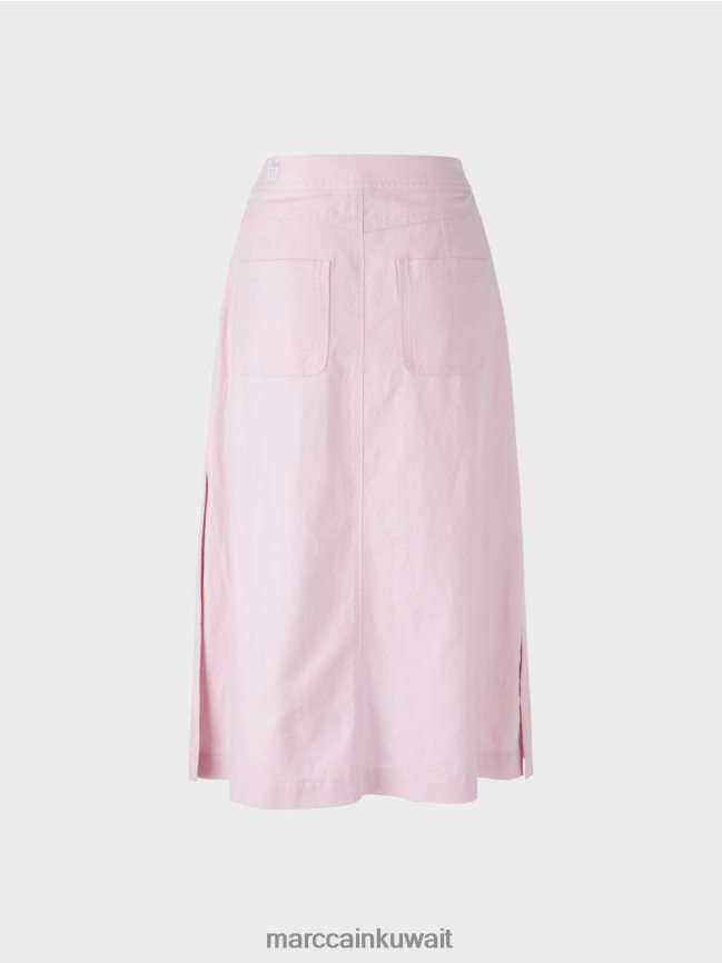 Marc Cain تنورة المشتعل LVN0D6489 ملابس الخزامى الخفيف