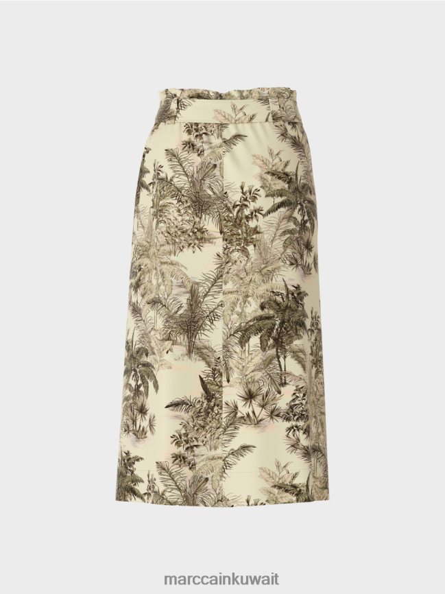 Marc Cain تنورة بطول ربلة الساق LVN0D6493 ملابس نفس ناعم