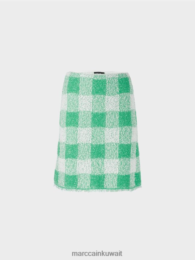 Marc Cain تنورة فيشي كاروهات 